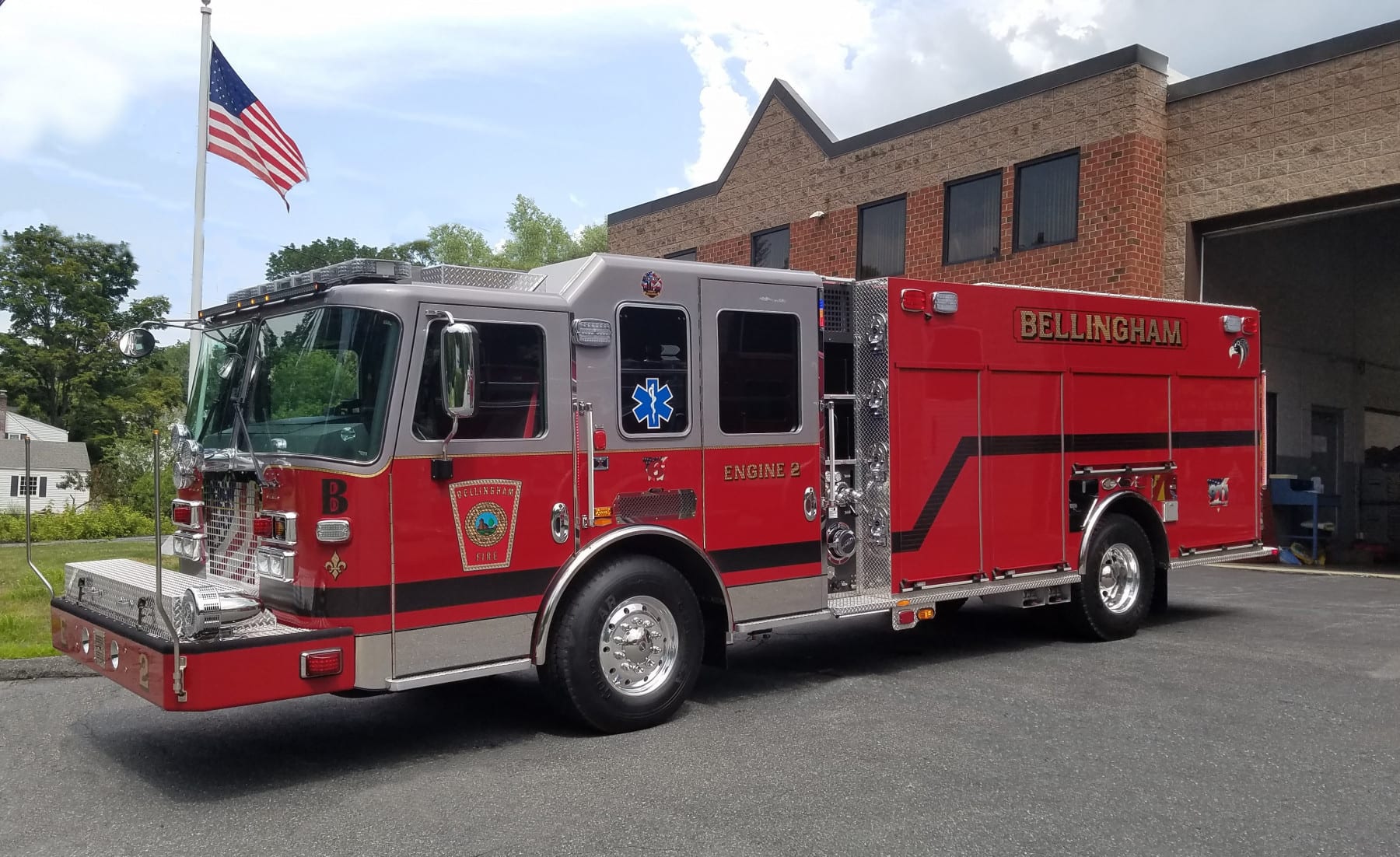 KME Custom Predator PRO Pumper Fire Truck Delivered to Bellingham Fire