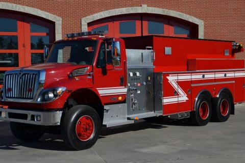 Industrial Foam Tender Fire Truck - Bulldog Fire Apparatus