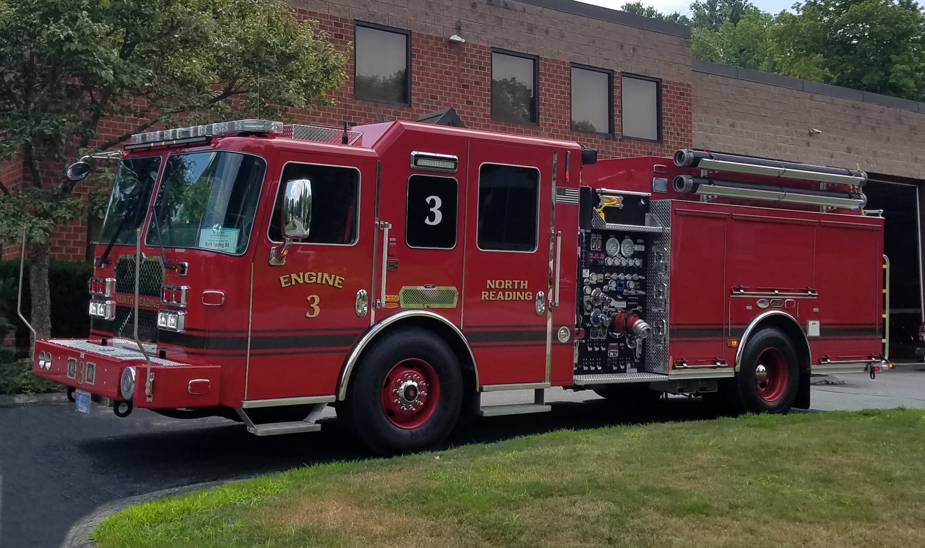 New KME Panther LFD Pumper Fire Truck Delivered to North Reading Fire ...