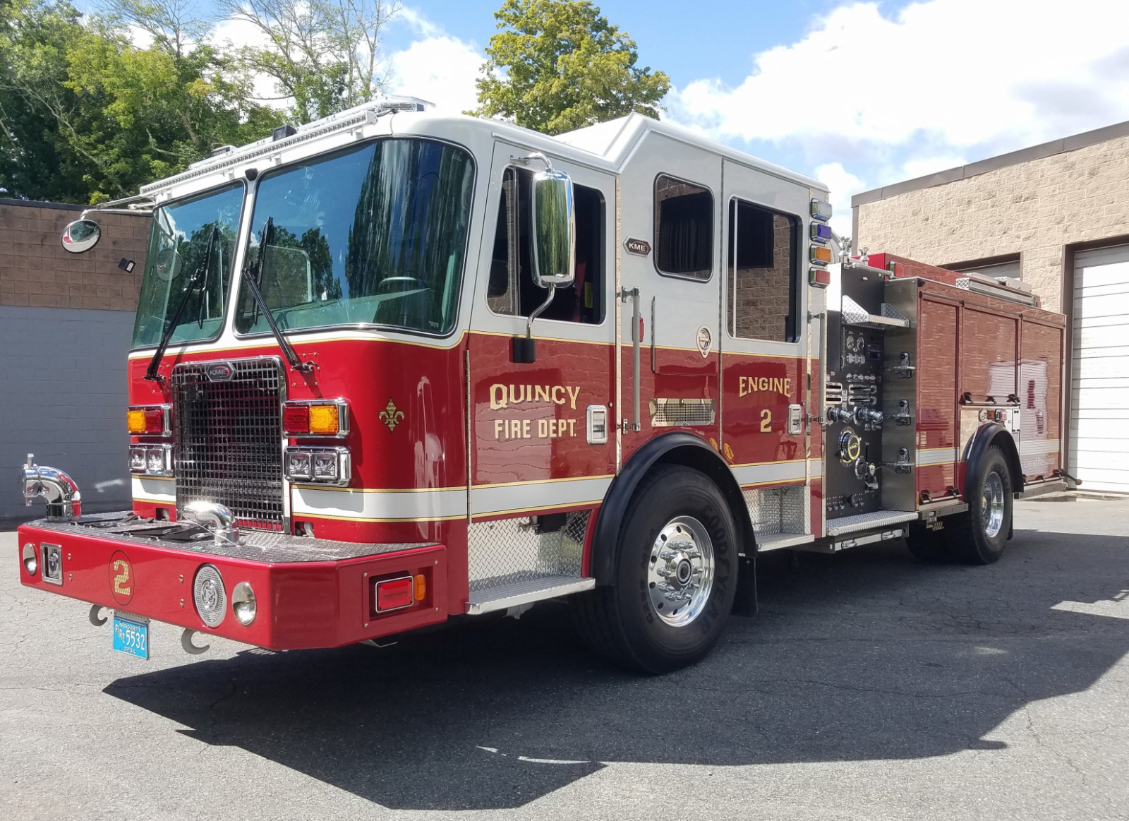 Quincy Fire Department - KME Severe Service LFD 96