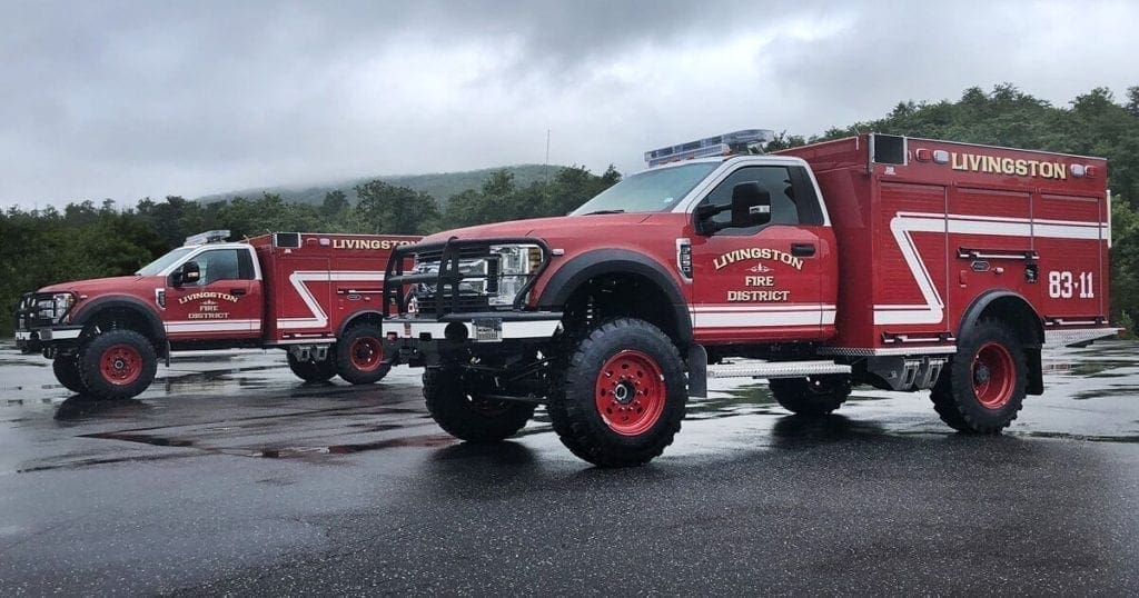 Quick Attack Wildland Fire Truck Bulldog Fire Apparatus