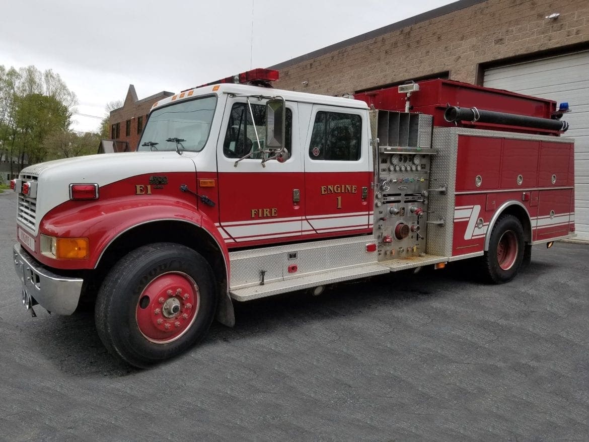 1994 International 4900 KME Used Fire Truck for Sale 