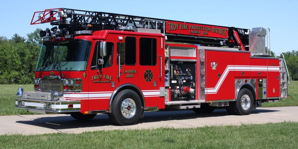 HD-77 Ladder Fire Truck - Bulldog Fire Apparatus